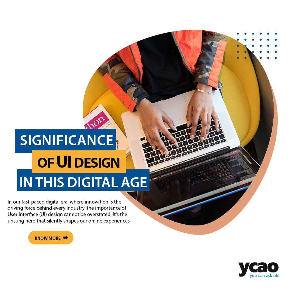 In our fast-paced digital era, where innovation is the driving force behind every industry, the importance of User Interface (UI) design cannot be overstated. It's the unsung hero that silently shapes our online experiences, and yet, its influence resonates profoundly in the way we interact with technology.