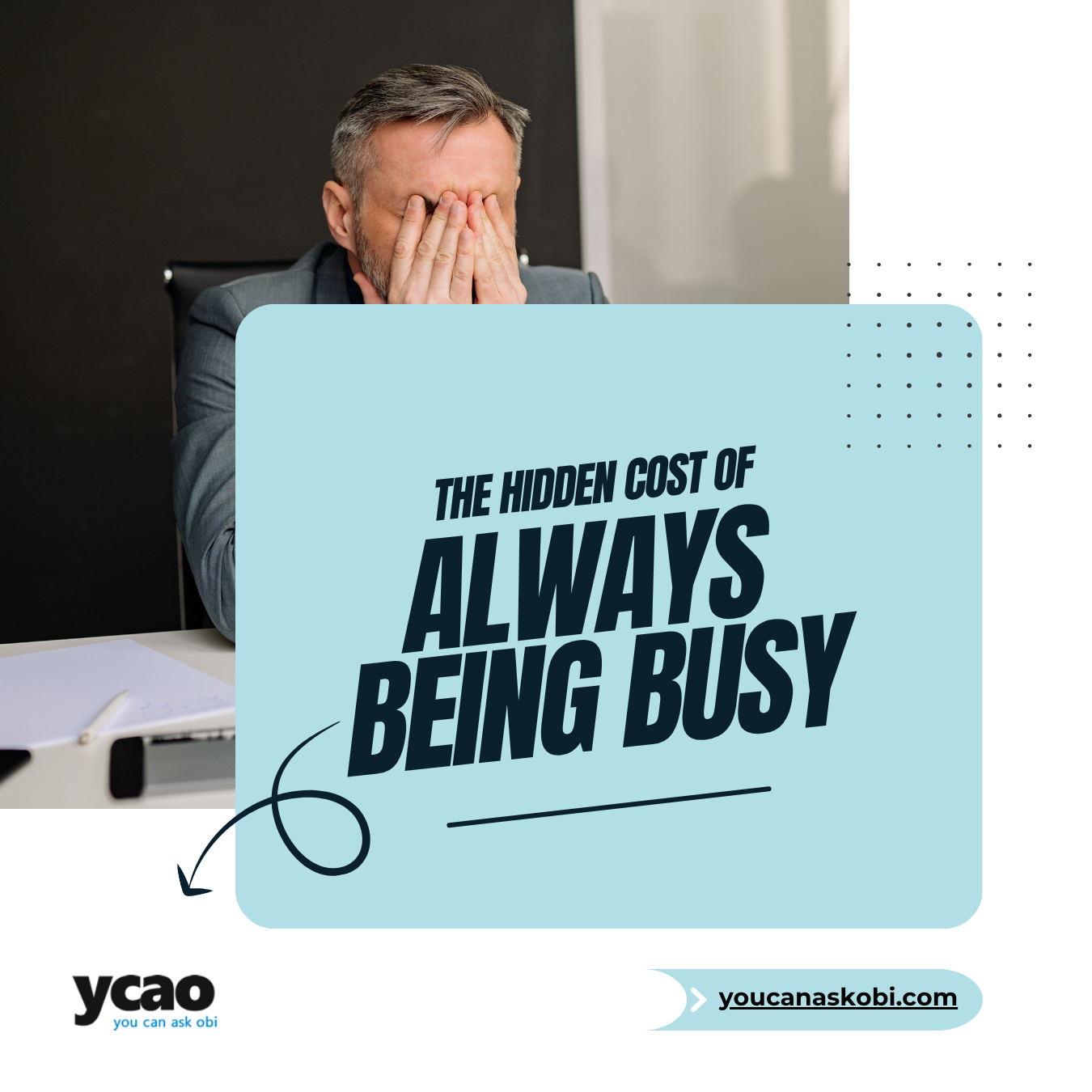 cost of being busy