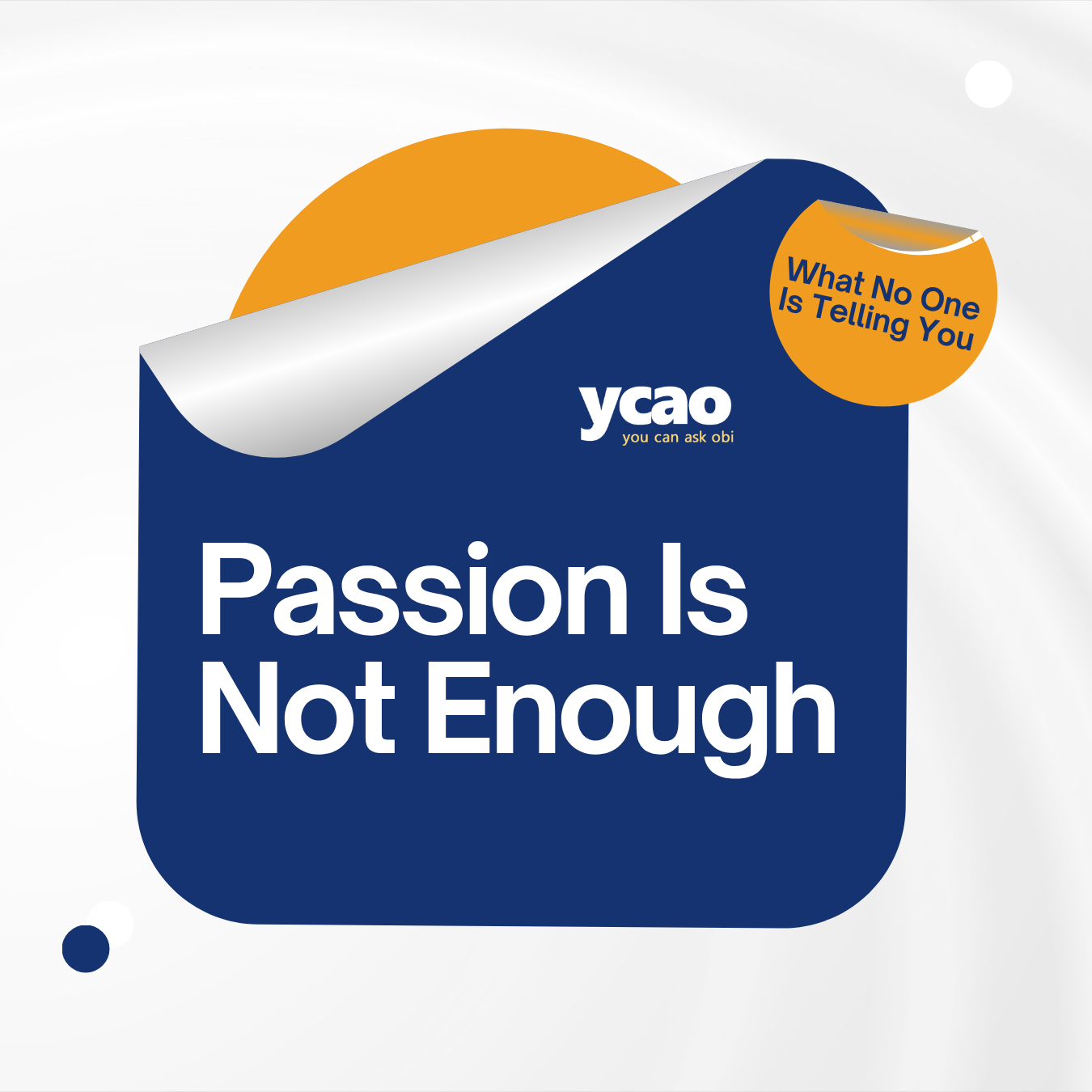 follow your passion myth what nobody tells you