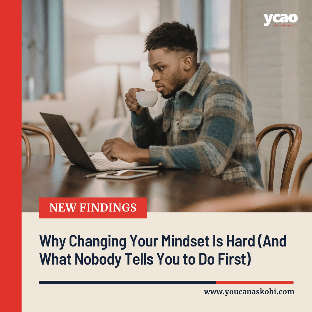 how to change your mindset by changing your environment